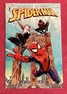 Marvel Action Spider-Man #1 Gabriel Rodriguez 1:50 Retailer Inventive IDW