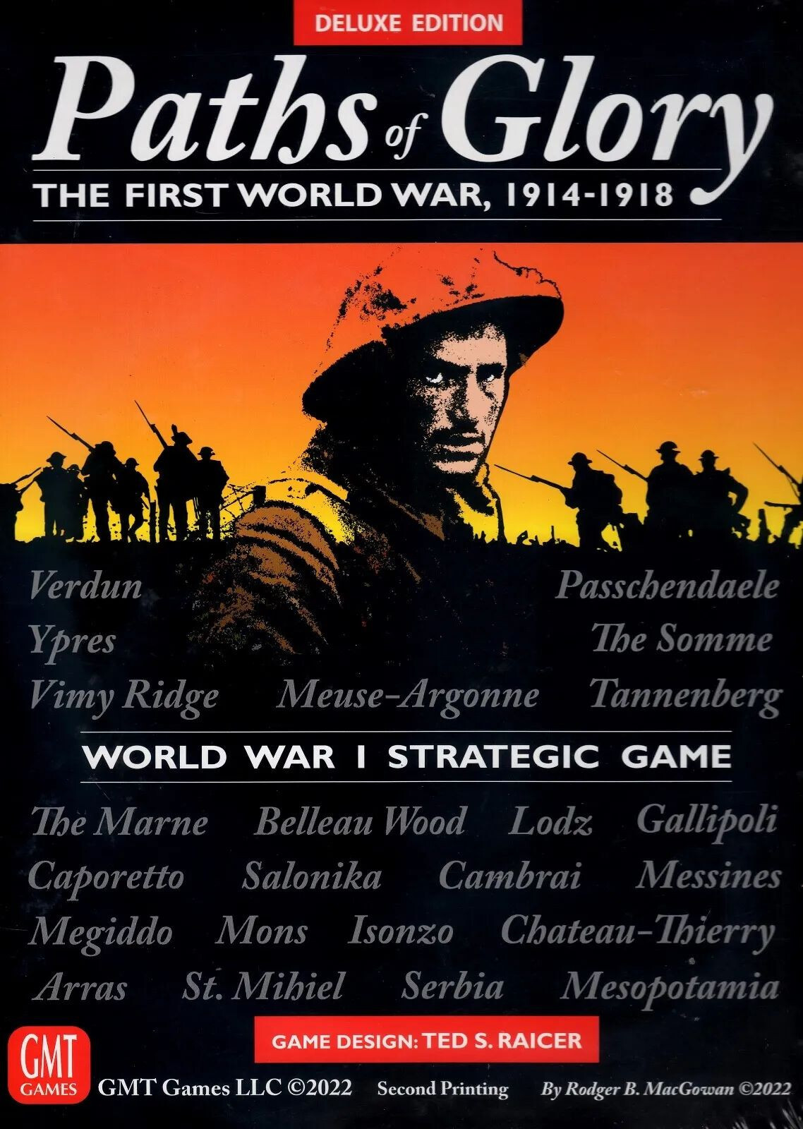 GMT Games: Paths of Glory Deluxe Edition, 2-е печатное издание, Новая Зеландия, Быстрая доставка