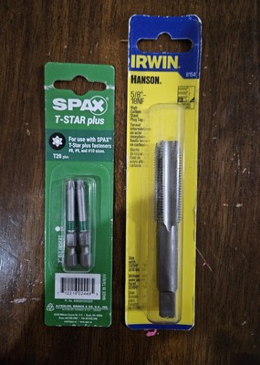 Irwin Plug Tap And Spax T Star Plus 2in Bit Insert