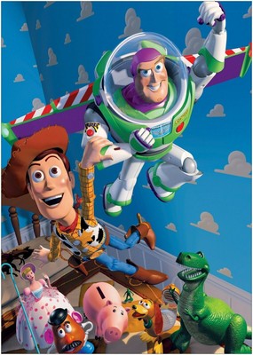 378777 Toy Story Woody Buzz Classic Movie WALL PRINT POSTER CA