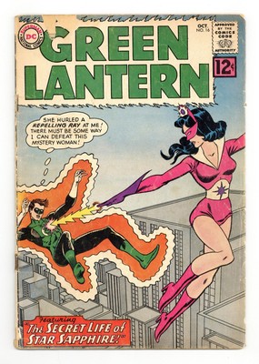 Green Lantern #16 GD 2.0 1962 1st app. and origin Star Sapphire