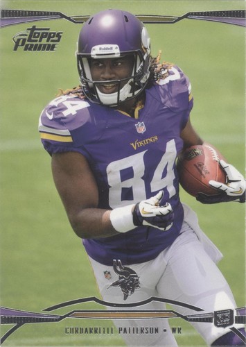 2013 Topps Prime Cordarrelle Patterson #105