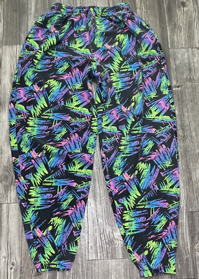 Neon baggy deals pants