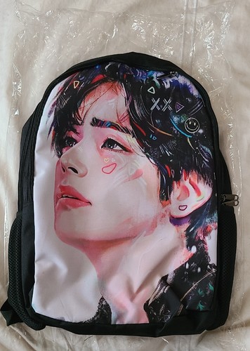 BTS V / Taehyung Full Size Backpack/ School bag - Brand New | eBay