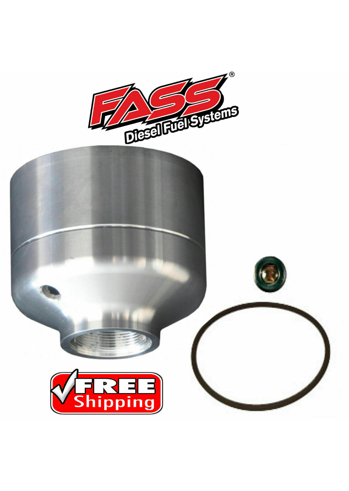 FASS Titanium 100 GPH Lift Pump Fuel Filter Delete/Sump For 20112014
