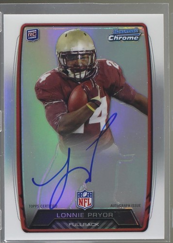2013 Bowman Lonnie Pryor #RCRA-LP