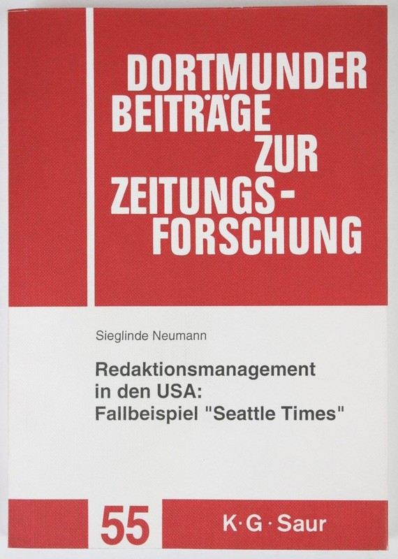 Redaktionsmanagement In Den Usa : Fallbeispiel 