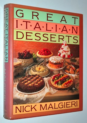 Lot Of 3 Hardcvr Cookbooks Great Italian Desserts; The Antipasto Table; Lucindas