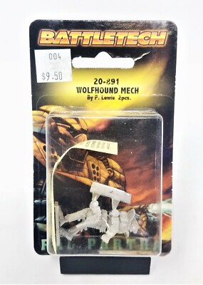Battletech Metal Miniature 20-891 Wolfhound Mech NIB Ral Partha