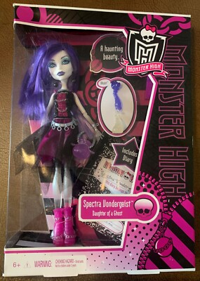 Monster High 2010 First Wave Spectra Vondergeist Daughter of a Ghost NIB