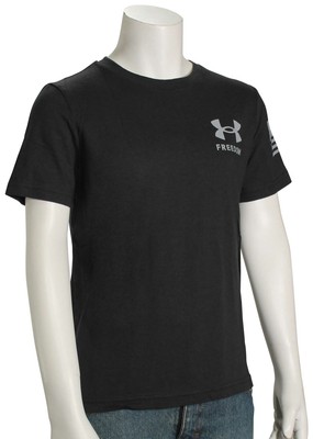 

Футболка Under Armour Boys Freedom Flag — черная — новинка, Черный