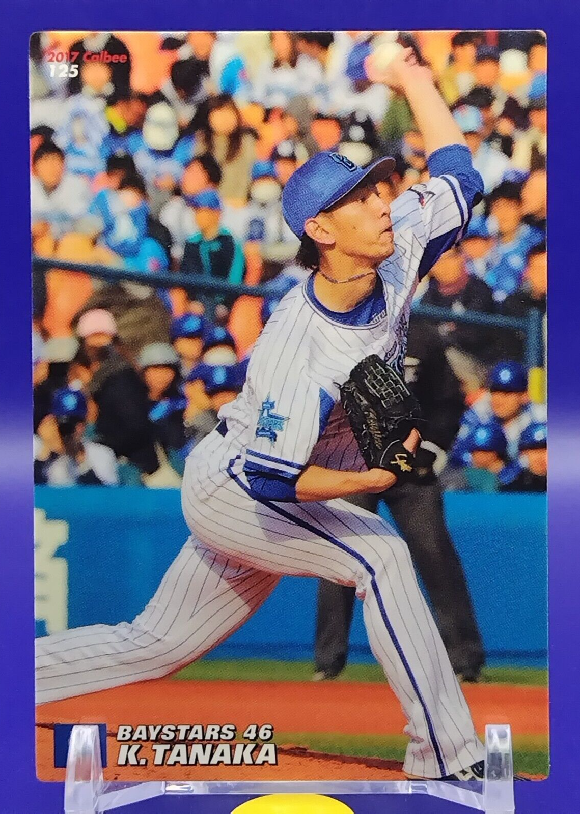 BASEBALL CARD カルビー  No.4 Yoshitomo Tani 2002 Calbee Baseball Card Orix blue wave