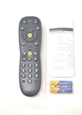 SUDDENLINK REMOTE CONTROL URC-2068BC2-R WITH BATTERIES & INSTRUCTIONS NEW