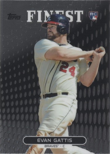 2013 Topps Finest - Evan Gattis #54