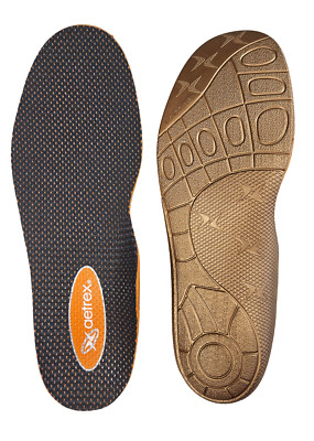 Aetrex S047 Men's Polyurethane/Foam Train Posted Orthotics Insoles, Grey, M8