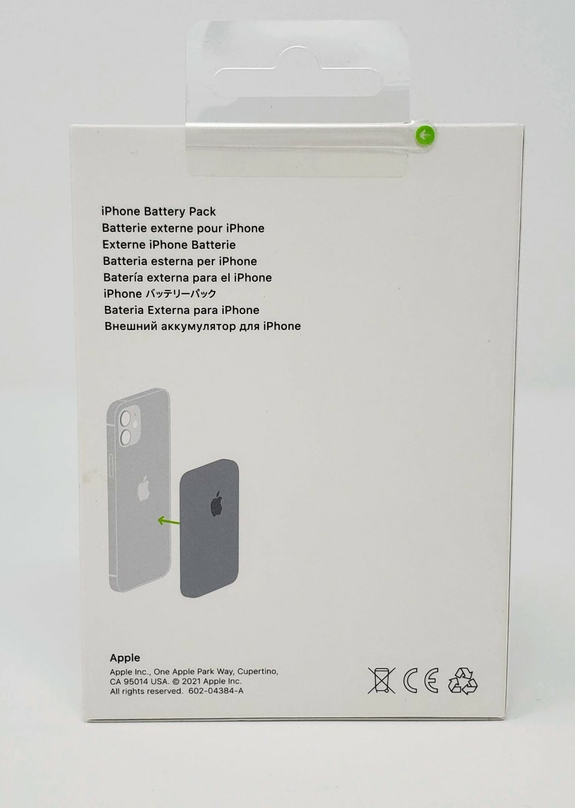 внешний аккумулятор apple magsafe battery pack mjwy3