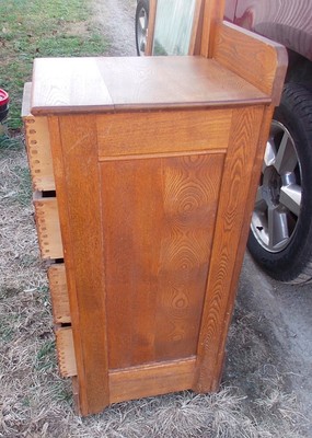 Solid Chestnut Gentlemen's Chest / Dresser