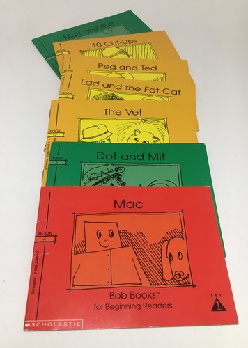 Bob Books For Beginning Readers Set 1 Incomplete Lot Of 7 (4