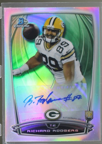 2014 Bowman Chrome Richard Rodgers #RCRA-RR