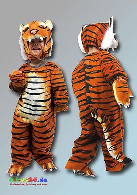 Disfraz Tigre Disfraz Cuerpo Entero Para Carnaval Y Niños Hasta 100 CM