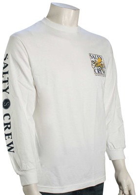 

Футболка Salty Crew Ink Slinger LS — белая — новинка, Белый