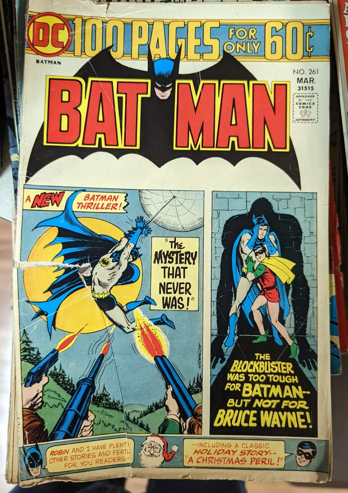 DC Comics Batman 261 100 Pages Torn Cover | eBay