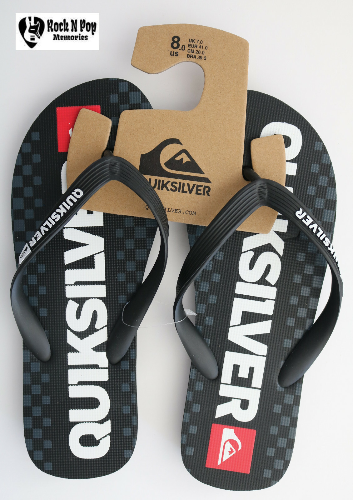 quicksilver slippers