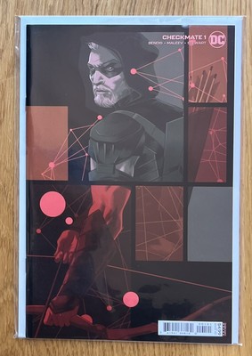 Checkmate #1 2021 Matt Taylor Green Arrow Card Stock Variant DC Comic