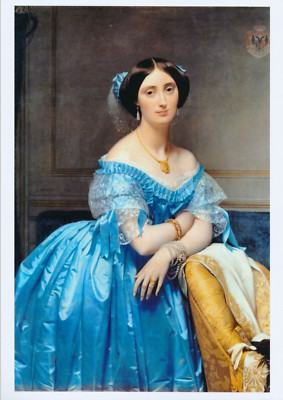 Jean-Auguste-Dominique Ingres Art Print Pauline La PRINCESSE de BROGLIE