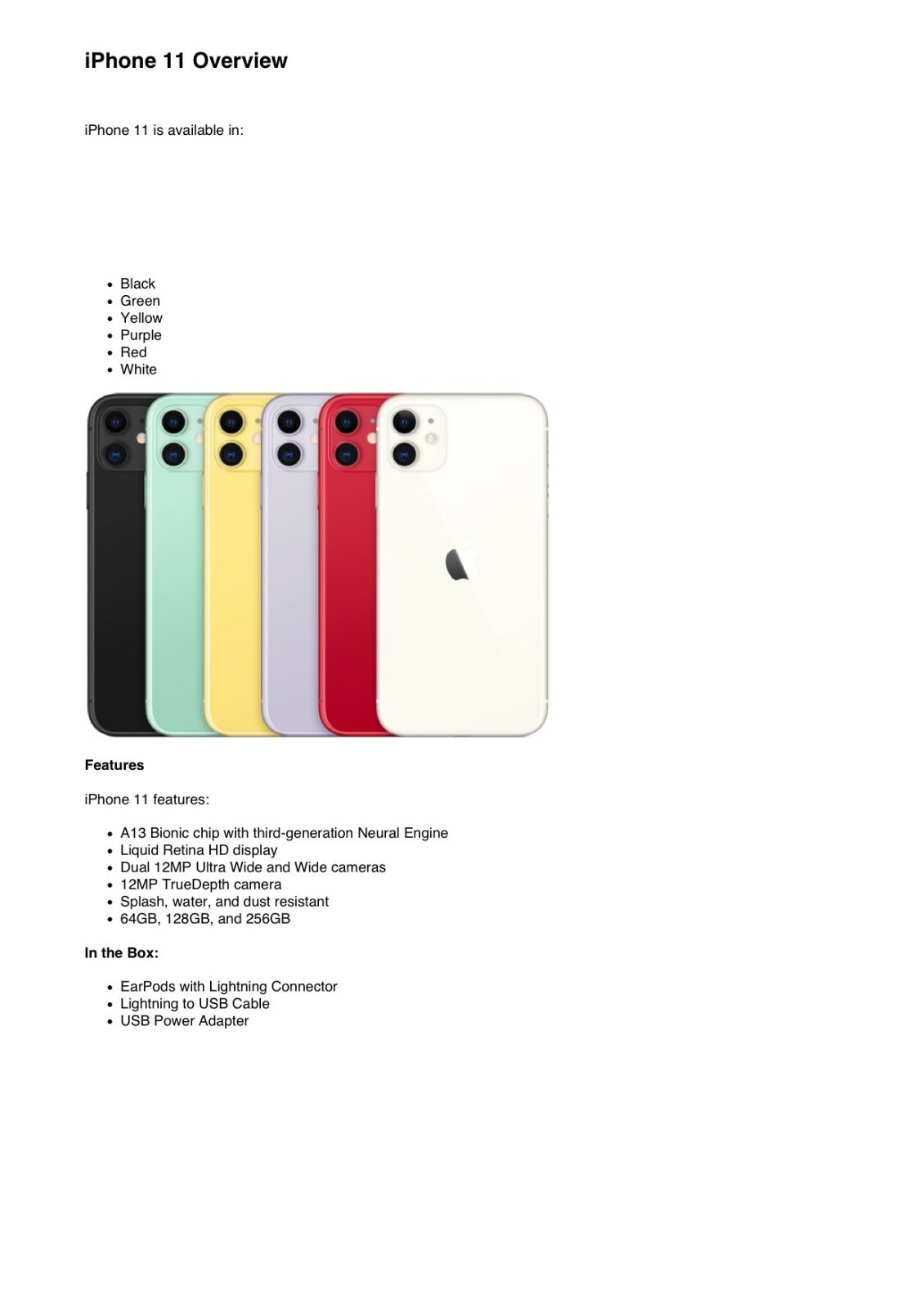 Apple iPhone 11 Technician Guide Service Manual EBG