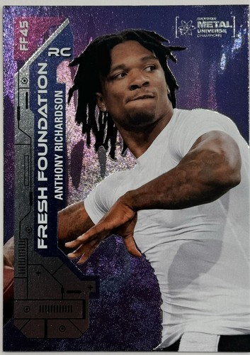 2023 Skybox Metal Universe Champions Anthony Richardson #FF45
