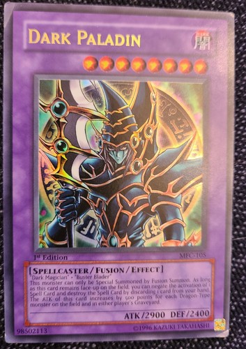 Dark Paladin - MFC-105 - 1st Edition (Error/Misprint