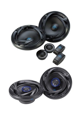 Pair AUTOTEK ATS65C 6.5'' 600w Component Speakers+2) ATS525CX 5.25'' 500w Speak...