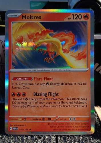 ポケモンカード ファイヤー トレーナーズ eカード Moltres 151