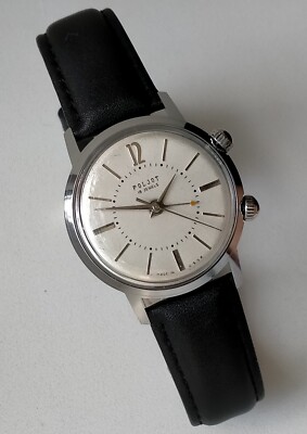 Poljot Signal 2612 Vintage Original Soviet Mechanical Watch with Alarm 1970s