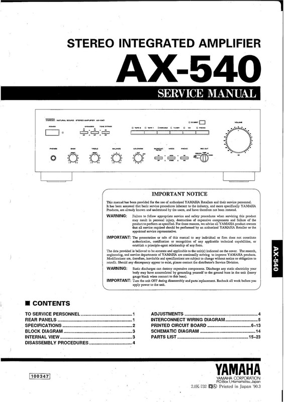 Распайка линейных на yamaha ax1