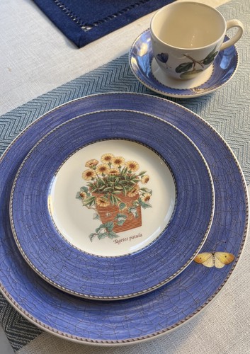 Wedgwood Sarah's Garden 4 Piece Place Setting Blue | eBay