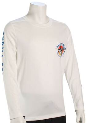 

Рубашка для серфинга Salty Crew Boys Sportfishing LS — белая — новинка, Белый