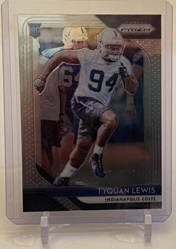 2018 Panini Prizm Tyquan Lewis Rookie RC Card #261 Indianapolis Colts ?. rookie card picture