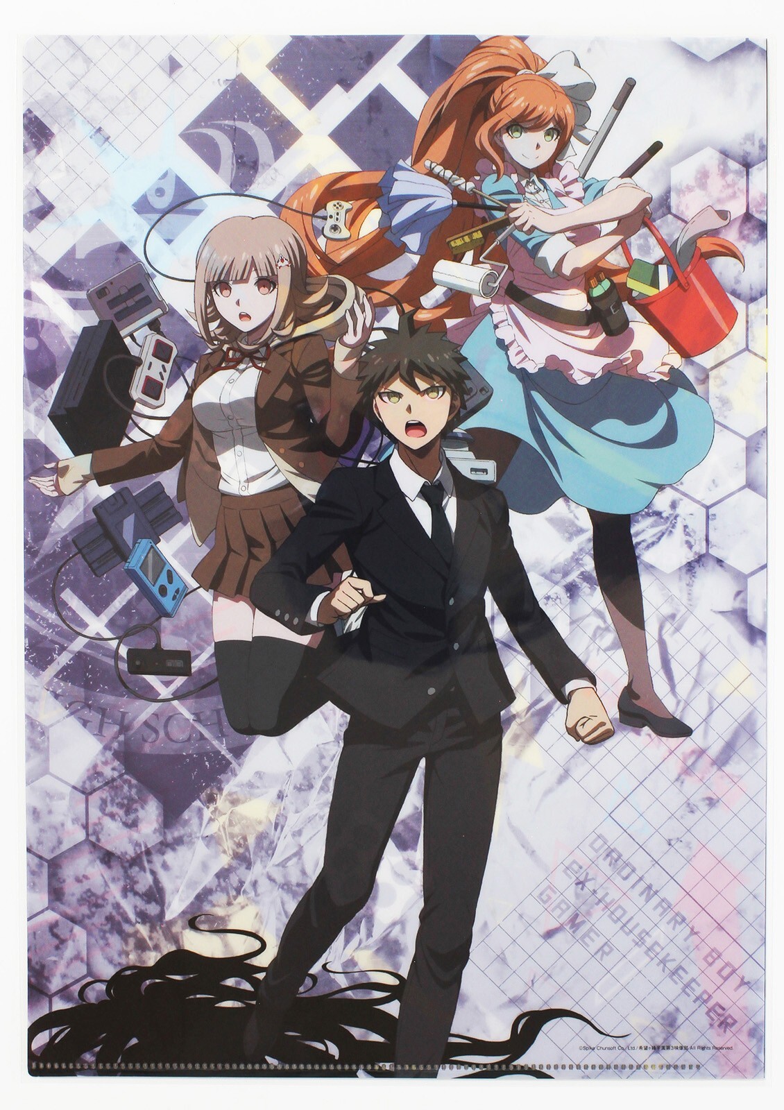 Danganronpa 3 Clear File Folder A4 Jin Kirigiri Chiaki
