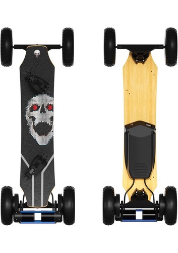 JKING Off Road Electric Skateboard, All Terrain Longboard with Remote Control
