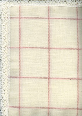 10% Off  Zweigart Silvretta Placemat - Rose/Cream