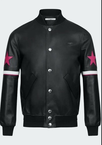 VIP【関税送料無料】希少 Givenchy Jacket Givenchy Voyou Varsity Jacket in Leather | Saks Fifth Avenue