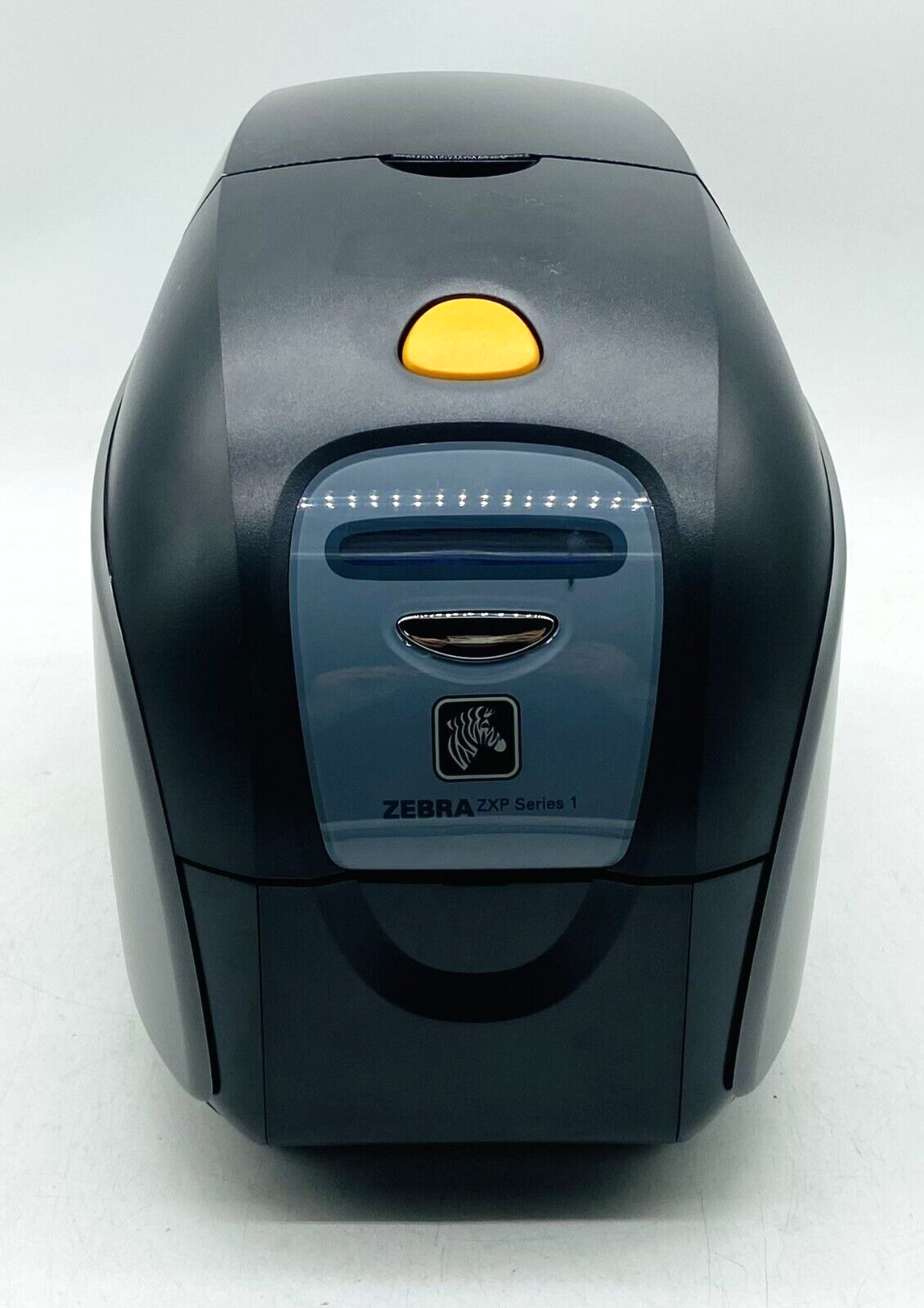 ZEBRA ZXP SERIES 1 USB ID CARD THERMAL PRINTER W/PWR ADPTER & CORD & USB CABLE