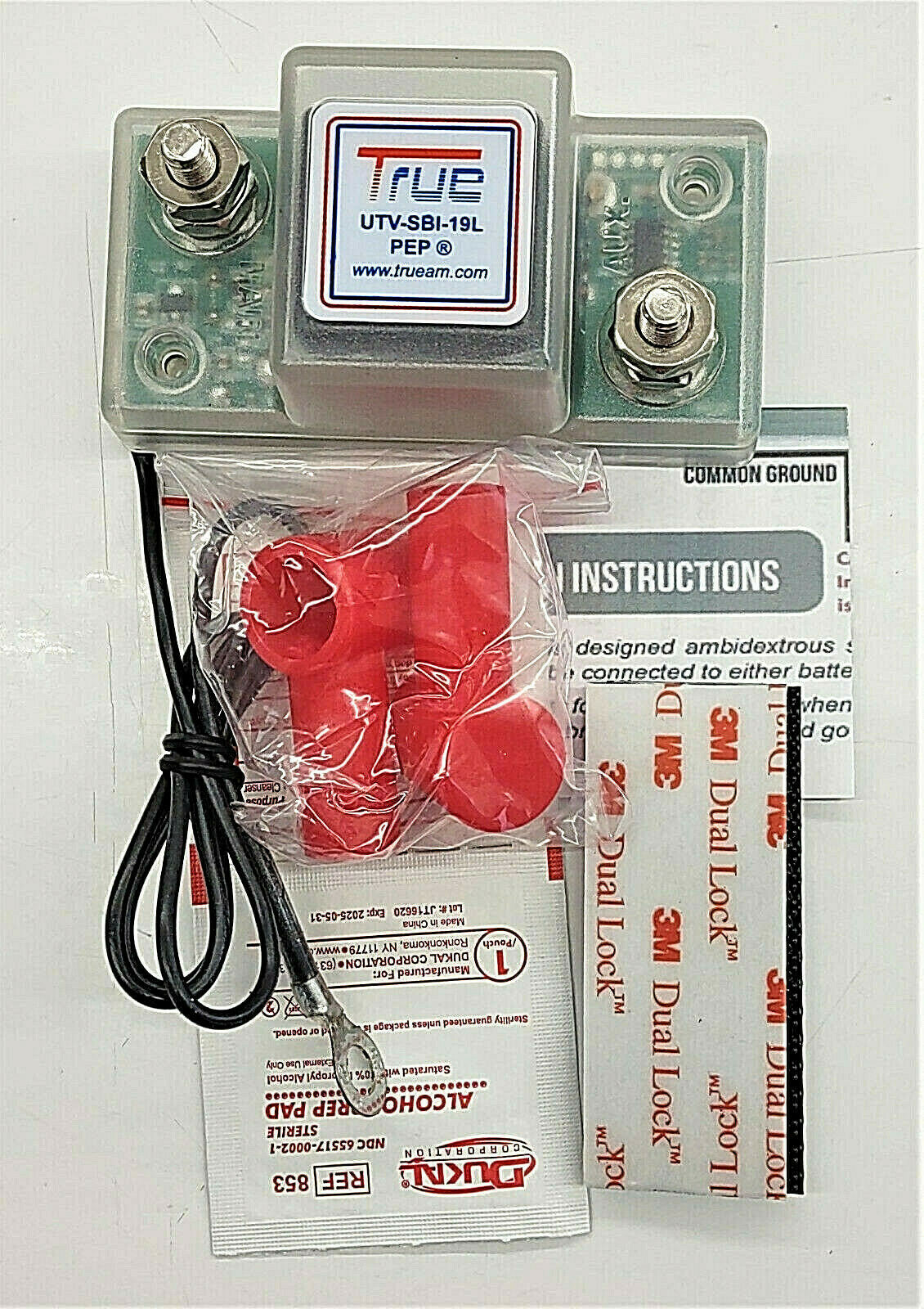 True® UTV-SBI-19L True® Smart Lithium Battery Isolator