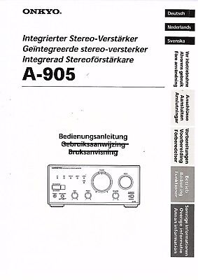 Onkyo 905 usato in Italia | vedi tutte i 30 prezzi!
