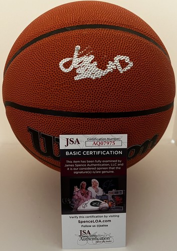 JASPER JOHNSON SIGNED WILSON NBA BASKETBALL FUTURE STAR JSA