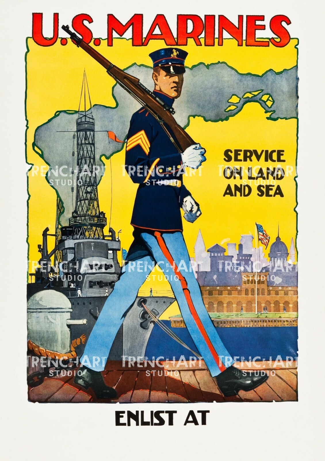 米軍放出品　MARINES CORPS ポスター _57.JPG?set_id=8800005007