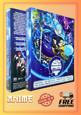 DVD Anime: That Time I Got Reincarnated As a Slime (Season 1-2+OVA+SP+Diaries)