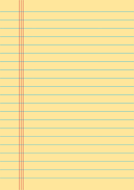 5x Legalpad Notizblock A4, Gelbes Papier, Schreibblock - Von Experten Empfohlen!